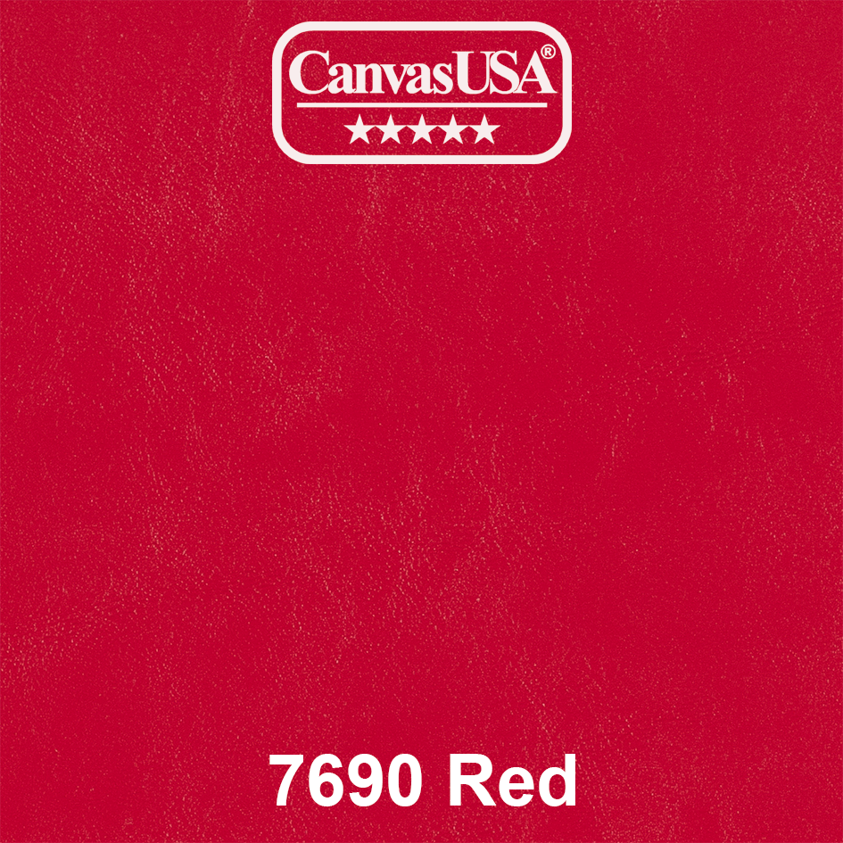 Canvas USA® Red vinyl sample