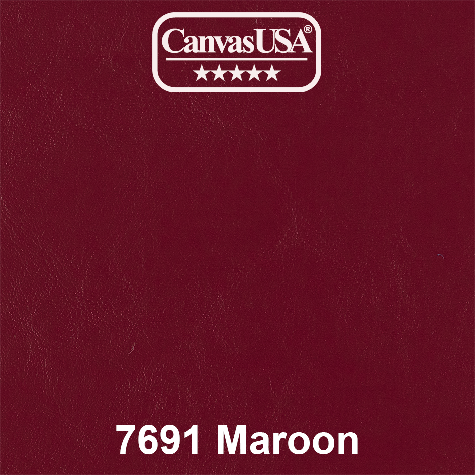 Canvas USA® Maroon vinyl sample