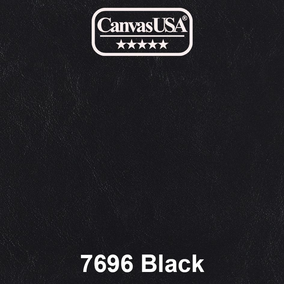 Canvas USA® Black vinyl sample