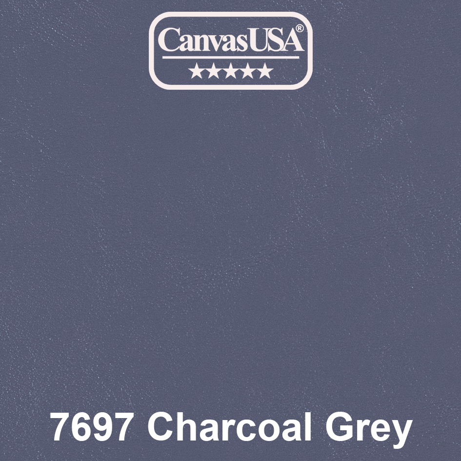 Canvas USA® Charcoal Grey vinyl sample