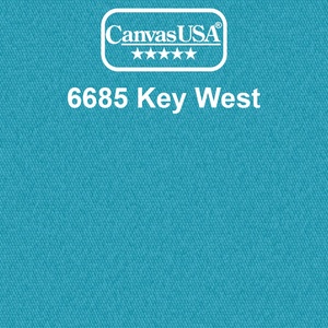 Key West marine canvas swatch