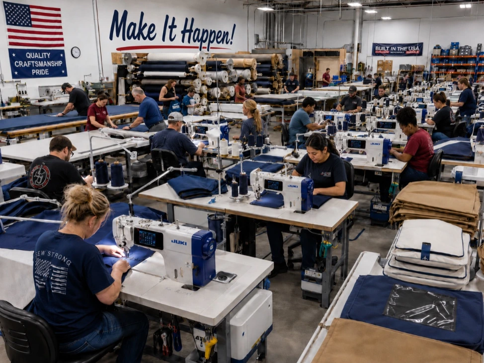 Canvas USA production floor