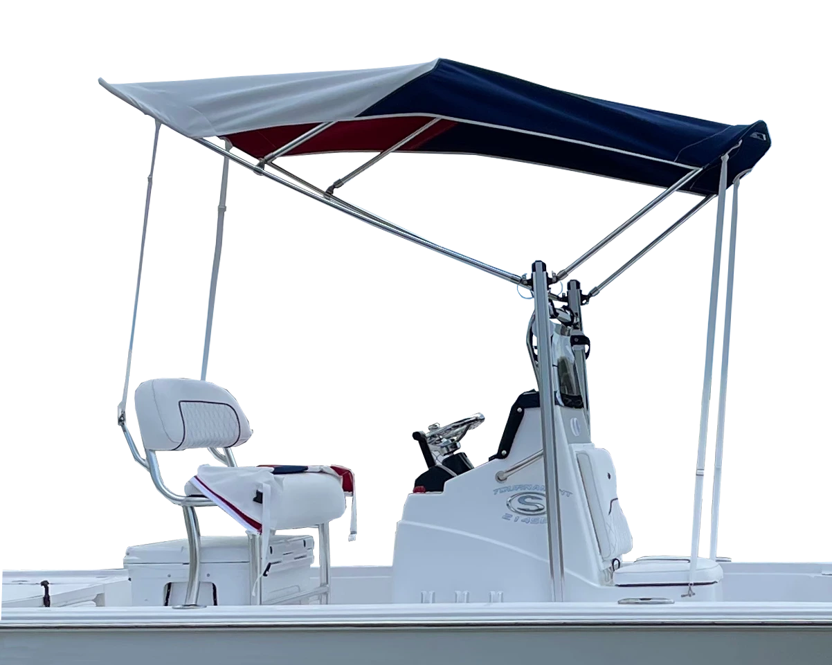 Texas flag Bimini T boat shade