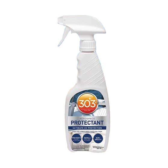 Bottle of vinyl protectant