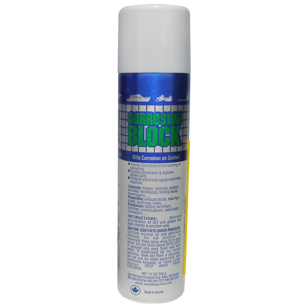Aerosol can of corrosion protectant