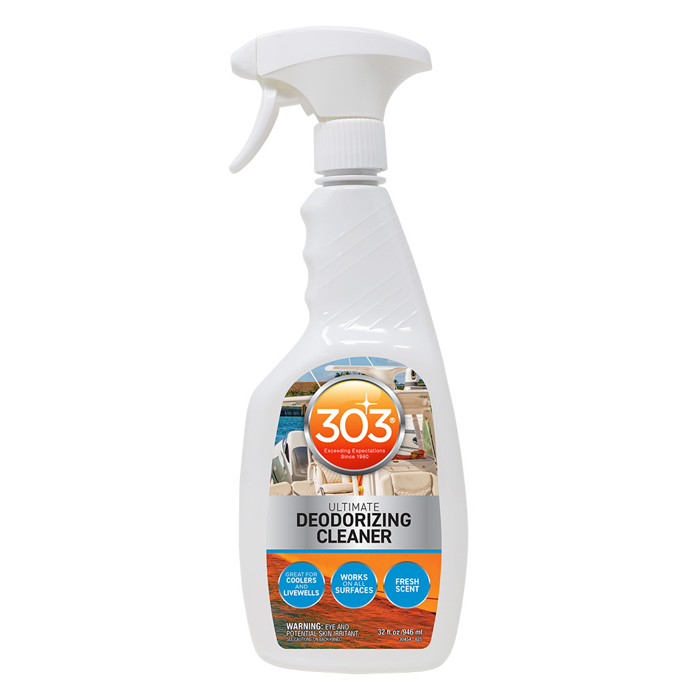 Bottle of deodorising cleaner