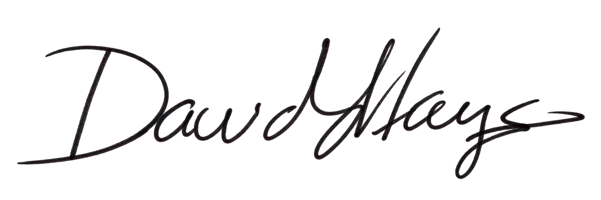 David Hays signature
