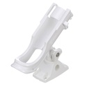 Attwood Heavy-Duty Adjustable Rod Holder with Combo Mount - White – view 1