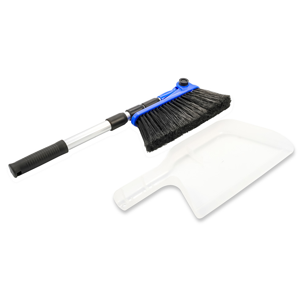 Camco RV Broom & Dustpan - Bilingual – view 1