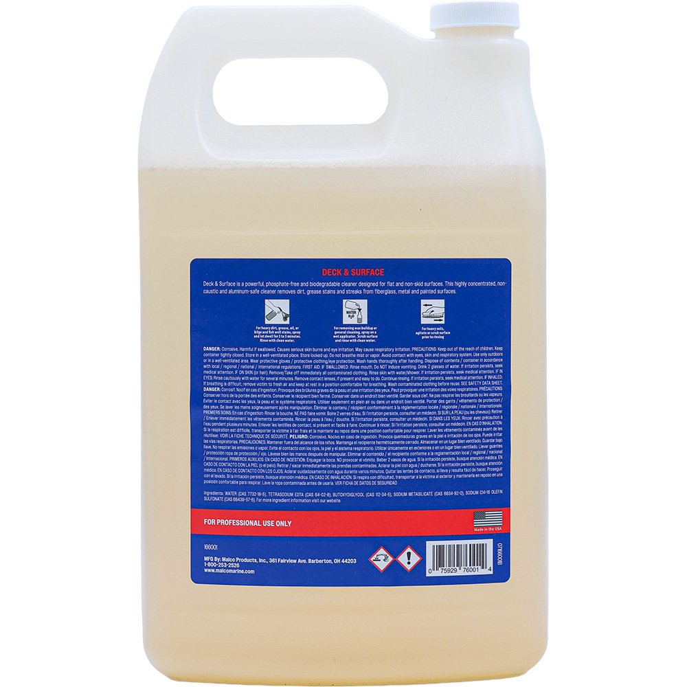 Malco Deck & Surface Spray All Purpose Cleaner - 1 Gallon – view 1