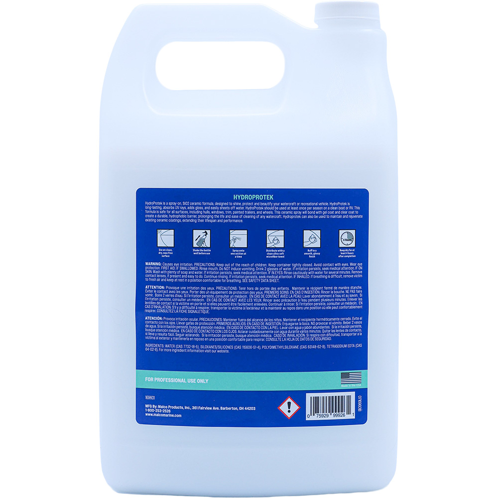 Malco HydroProtek Ceramic Spray - 1 Gallon – view 1