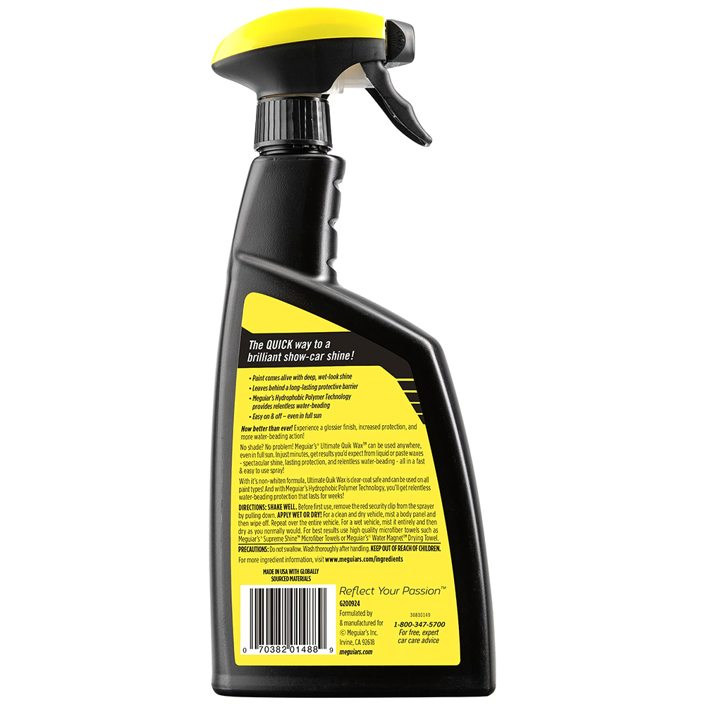 Meguiar&rsquo;s Ultimate Quik Wax &ndash; Increased Gloss, Shine & Protection with – view 1