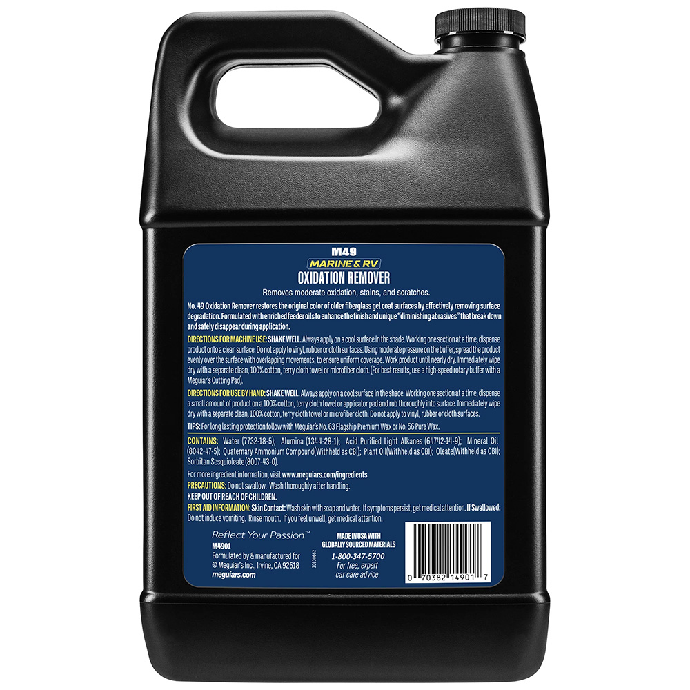 Meguiar's #49 Mirror Glaze HD Oxidation Remover - 1 Gallon – view 1