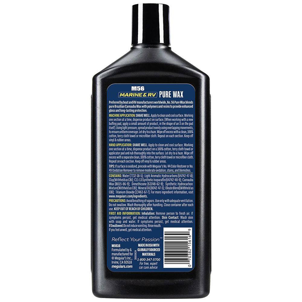 Meguiar's #56 Boat/RV Pure Wax - 16oz – view 1