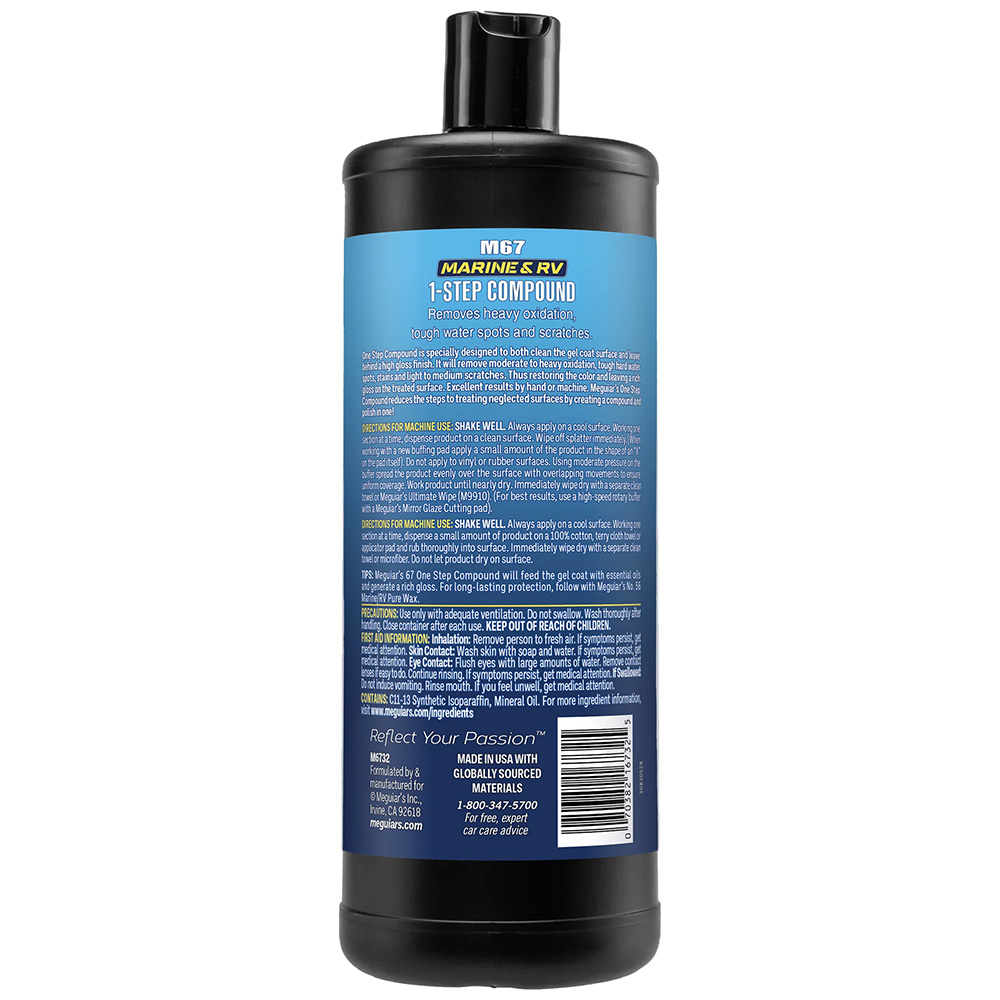 Meguiar's #67 One-Step Compound - 32oz – view 1