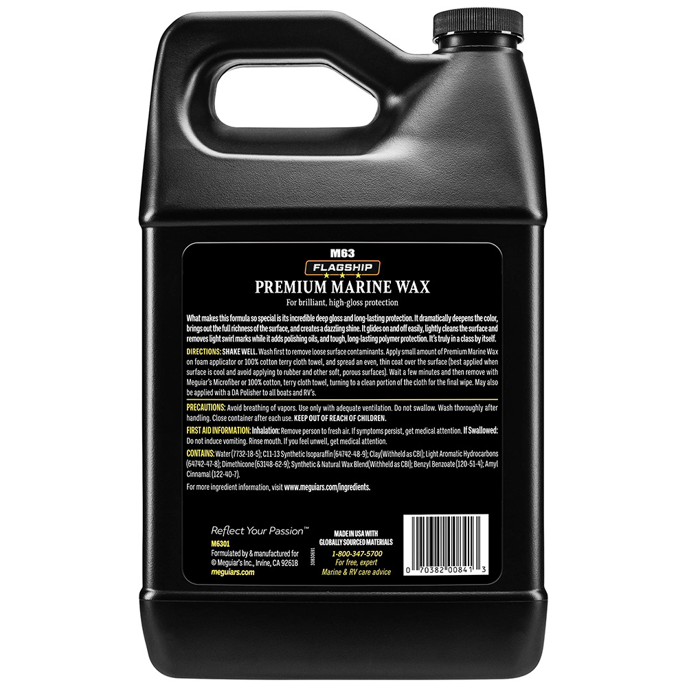 Meguiar's Flagship Premium Marine Wax - 1 Gallon – view 1