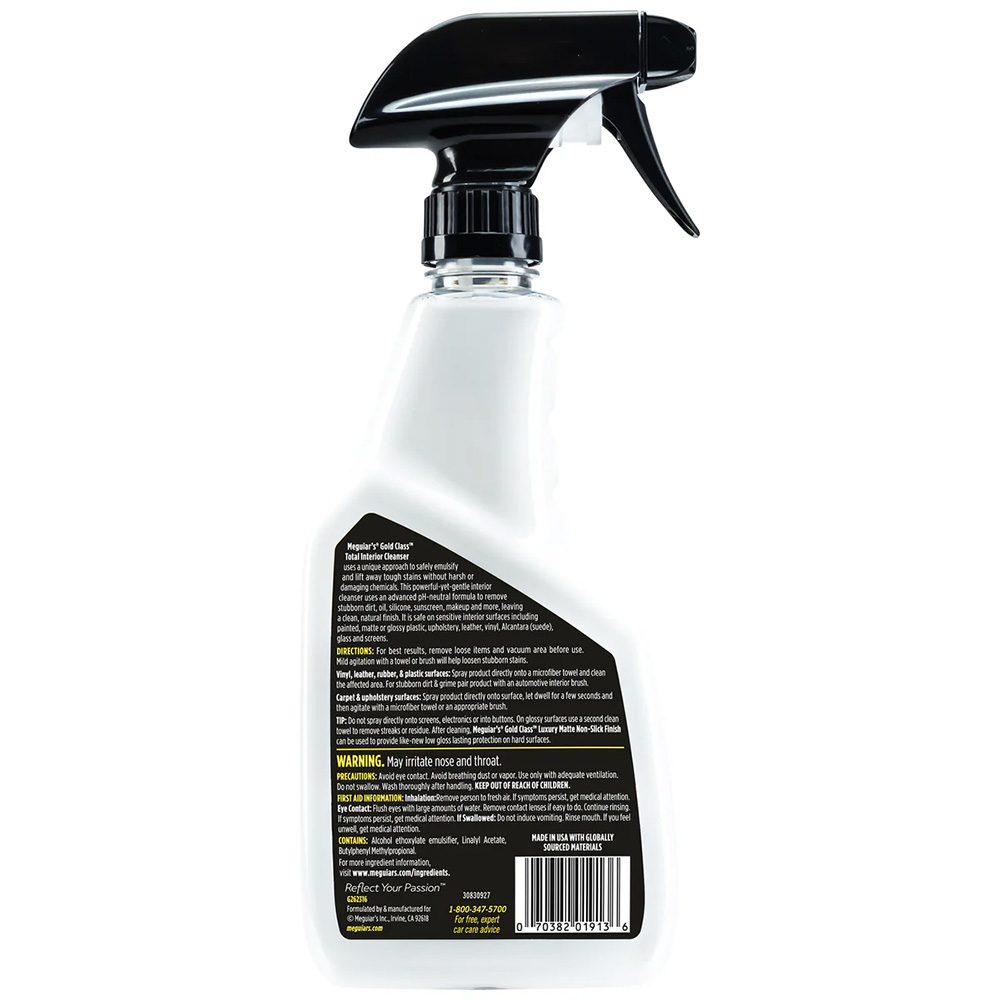 Meguiar's Gold Class Total Interior Cleanser - 16oz – view 1