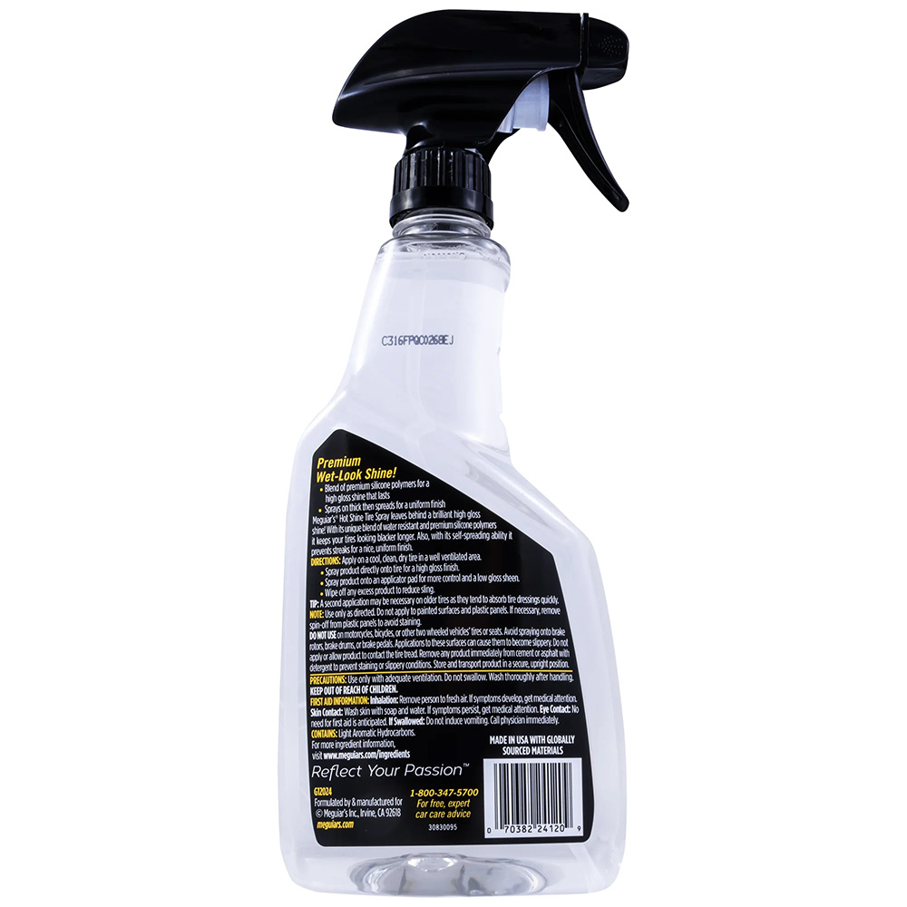 Meguiar's Hot Shine Tire Spray - 24oz – view 1