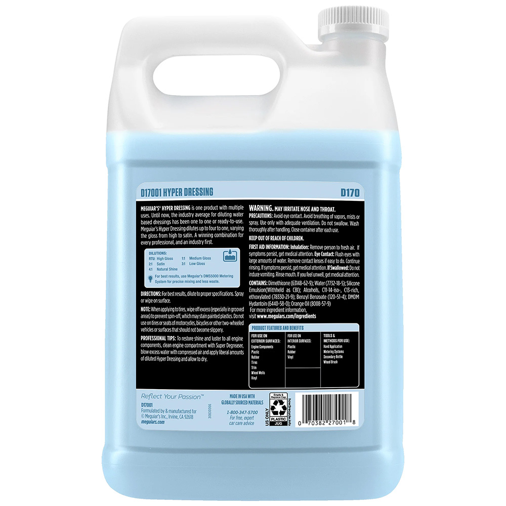 Meguiar's Hyper Dressing - 1 Gallon – view 1