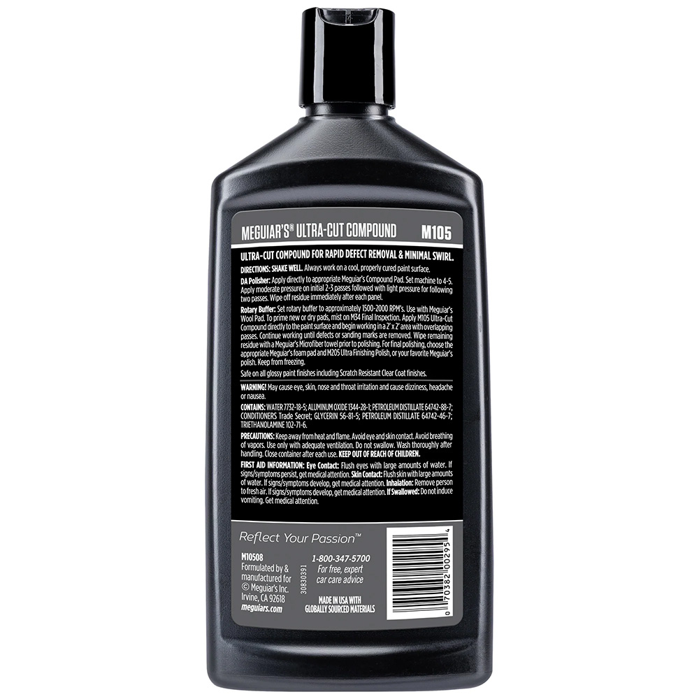 Meguiar's Professional Ultra-Cut Compound - 8oz – view 1