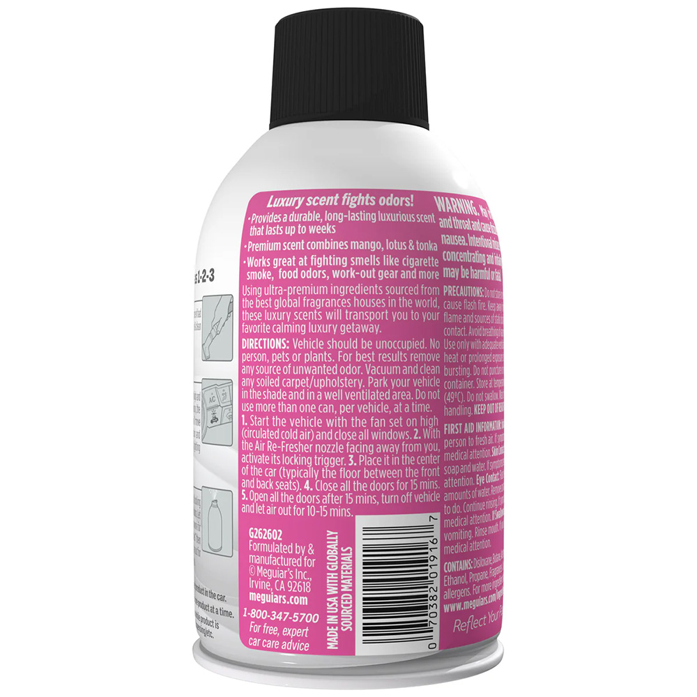 Meguiar's Tropical Rainforest Whole Car Air Re-Fresher Aerosol - 2oz – view 1