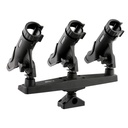 Scotty Triple Rod Holder with 3 230 Power Lock Rod Holders – view 2