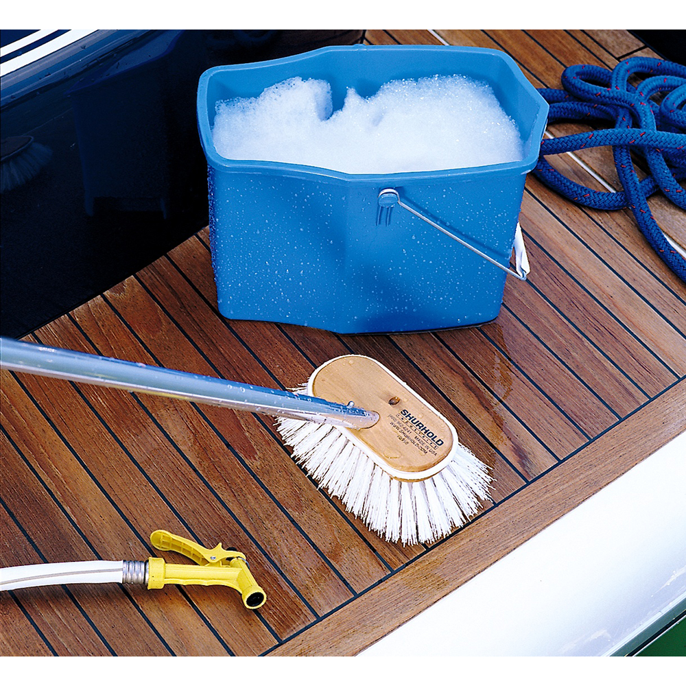 Shurhold 6" Polypropylene Stiff Bristle Deck Brush – view 1