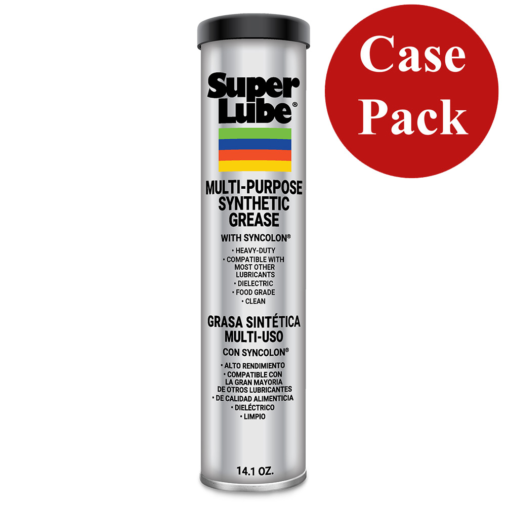 Super Lube Multi-Purpose Synthetic Grease with Syncolon® - 14.1oz Cartridge *Case of 12 – view 1