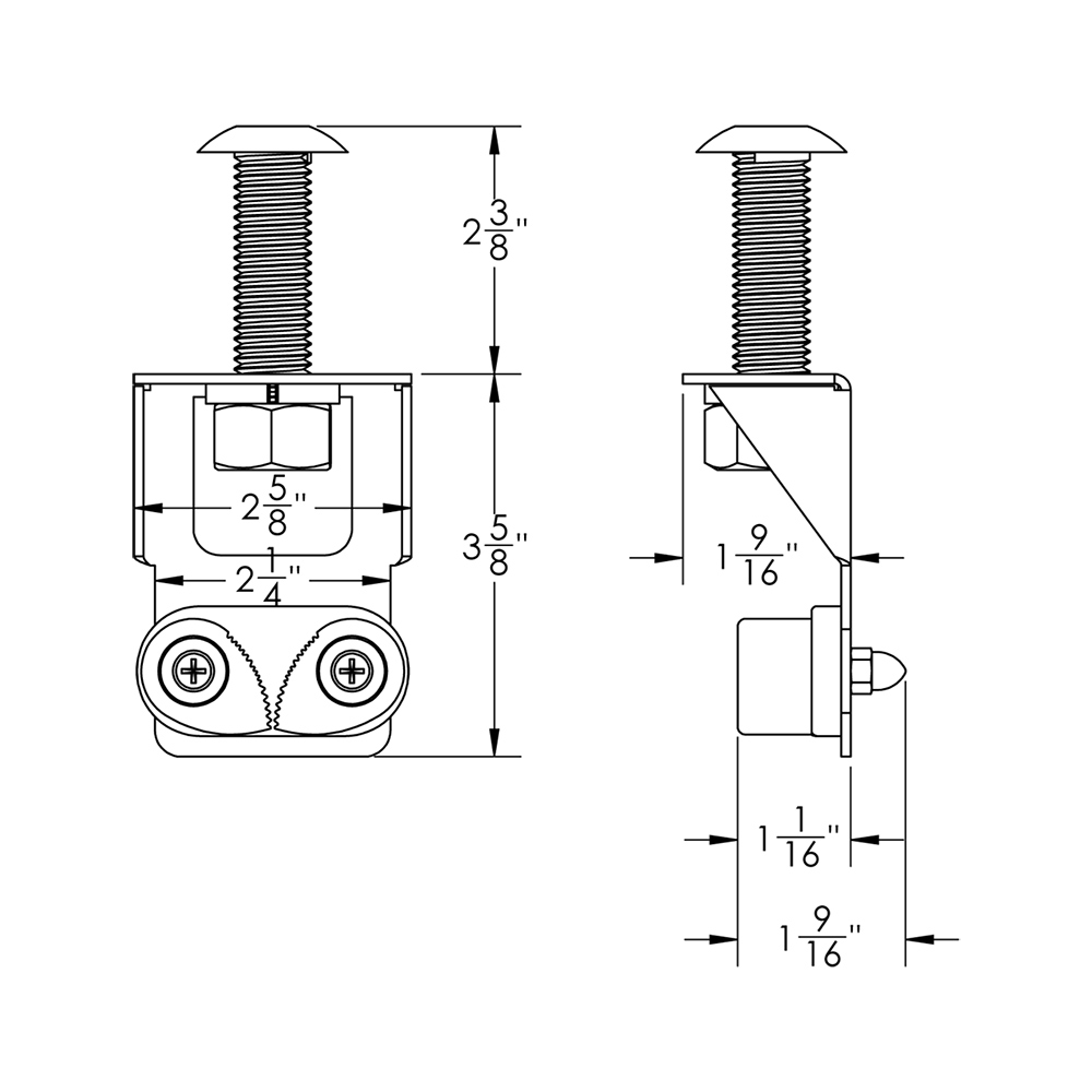 TACO Outrigger Line Tensioner – view 1