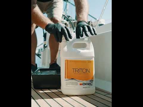 DiTEC TRITON 2.0 Teak & Wood Protectant - Gallon – video 1