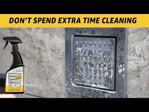 Flitz Stainless Steel & Chrome Cleaner with Degreaser - 16oz – video 1