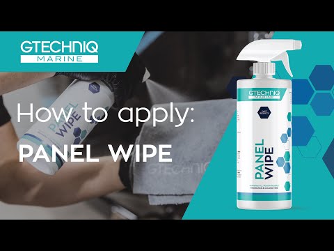 Gtechniq Marine Panel Wipe - 5L – video 1