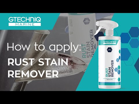 Gtechniq Marine Rust Stain Remover - 5L – video 1
