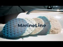 Lake Country Marine Wool Cutting Pad - White - 7.5" x 1.5" – video 1
