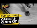 Meguiar's Quik Solutions Carpet & Cloth Cleaning Kit – video 1