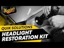 Meguiar's Quik Solutions Heavy Duty Headlight Kit – video 1