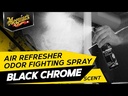 Meguiar's Whole Car Air Refresher Odor Eliminator - Black Chrome Scent – video 1