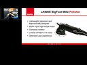 RUPES Gear Driven Dual Action Polisher Bigfoot Mille LK900E (Tool Only) – video 1