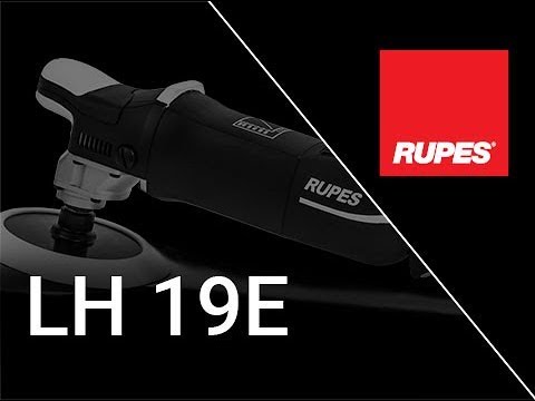 RUPES Rotary Polisher Bigfoot LH19E Complete Kit – video 1