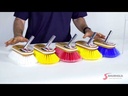 Shurhold 6" Polystyrene Soft Bristles Deck Brush – video 2
