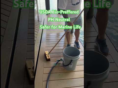 Xanigo Marine Dock & Deck Cleaner - 1 Gallon – video 1