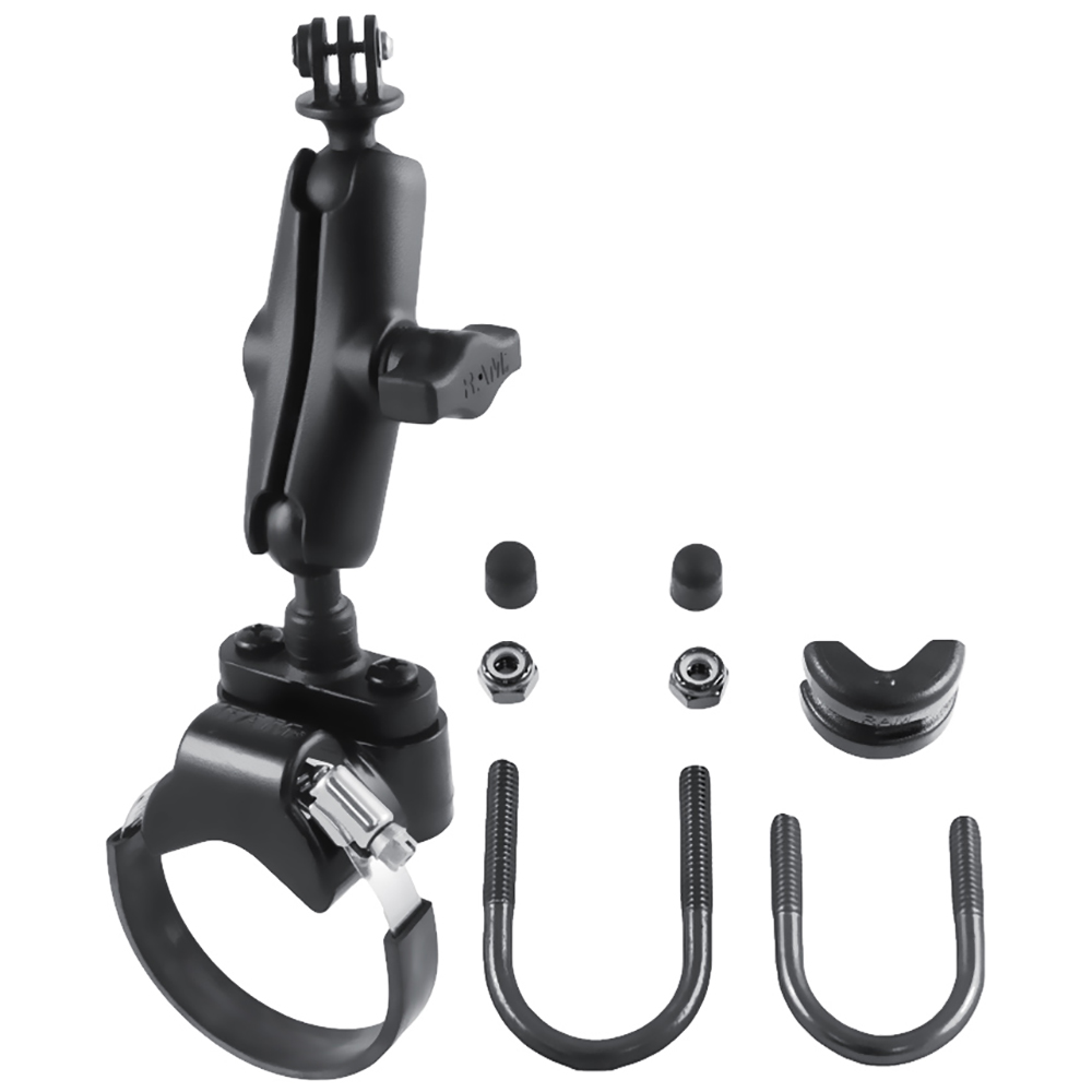 RAM Mount GoPro Hero ATV/UTV Strap Clamp Roll Bar Mount – view 2