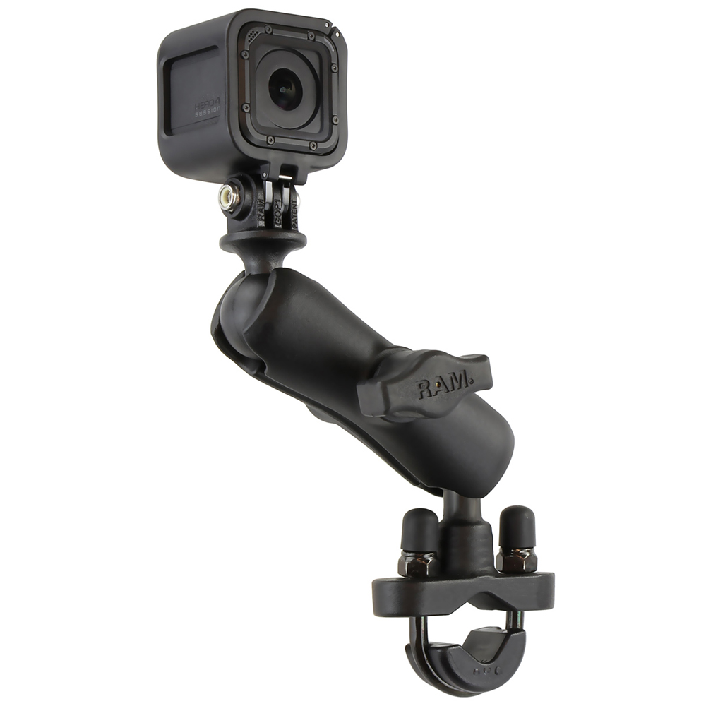 RAM Mount GoPro Hero Adapter Handlebar Rail Mount – view 1