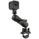 RAM Mount GoPro Hero Adapter Handlebar Rail Mount – view 1
