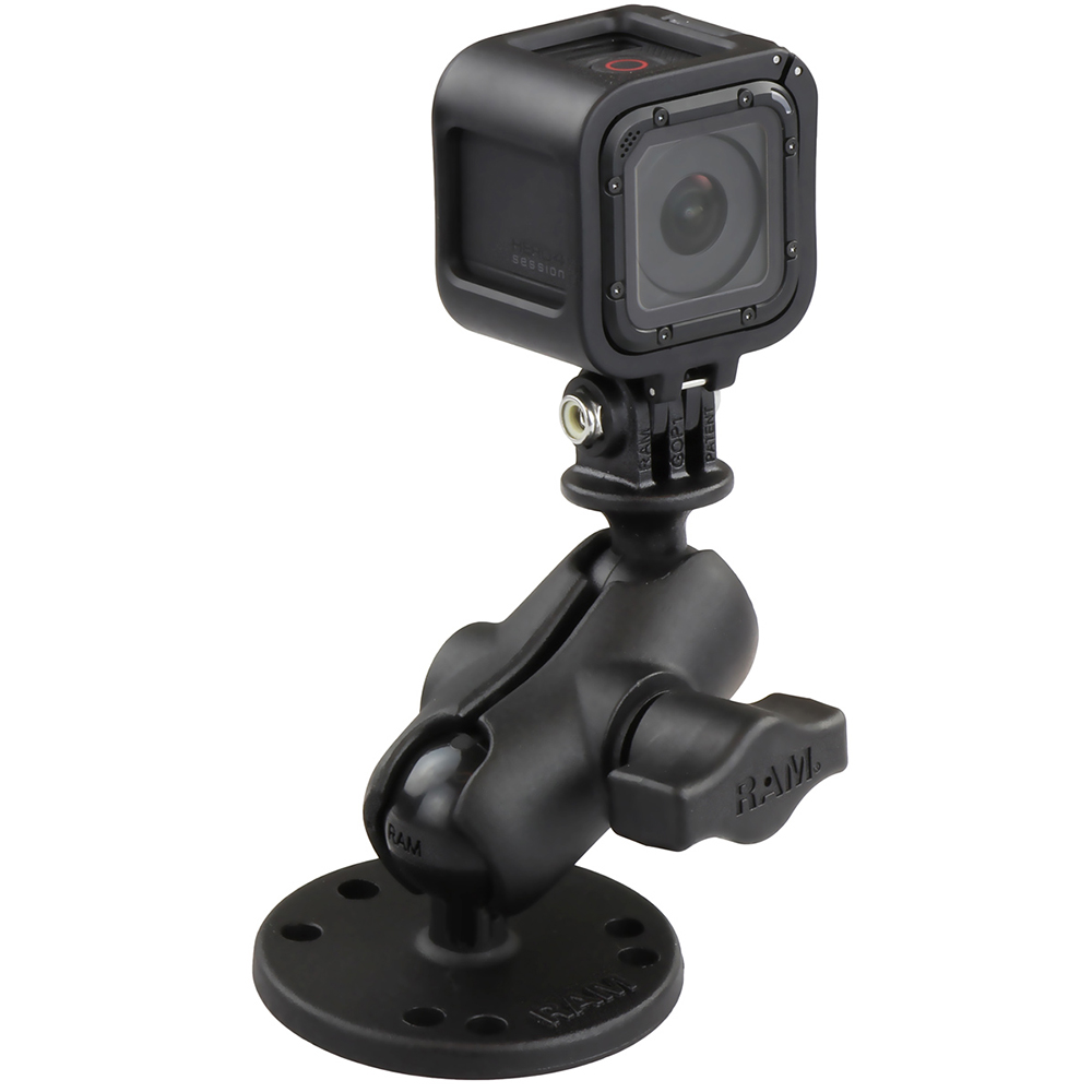 RAM Mount GoPro Hero Short Arm Flat Surface Mount – view 2