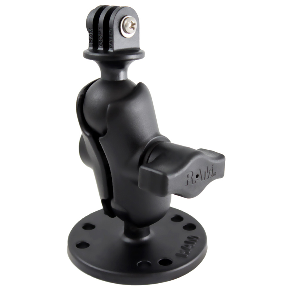 RAM Mount GoPro Hero Short Arm Flat Surface Mount – view 3