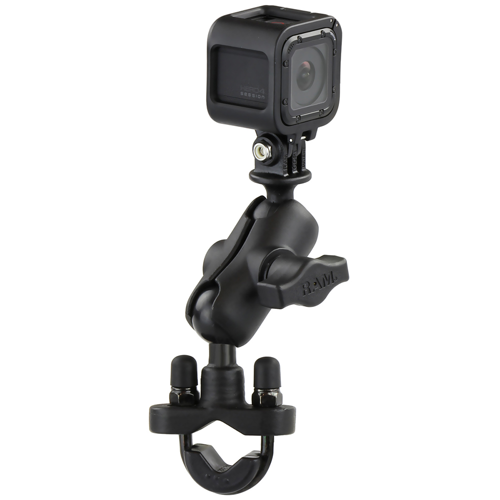 RAM Mount GoPro Hero Short Arm Handlebar Rail Mount – view 2