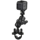 RAM Mount GoPro Hero Short Arm Handlebar Rail Mount – view 2