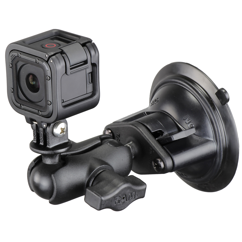 RAM Mount GoPro Hero Short Arm Suction Cup Mount – view 2