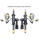 RAM Mount RAM Tube Jr. Fishing Rod Holder, Standard 4" Length Post Spline & Combo – view 3